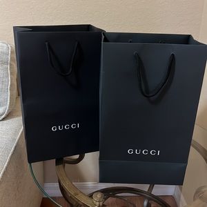 One (1) Gucci Shopping Bag